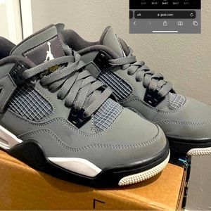 Air Jordan 4 Retro GS 'Cool Grey' 2019